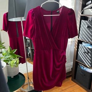 Velvet Mini Dress